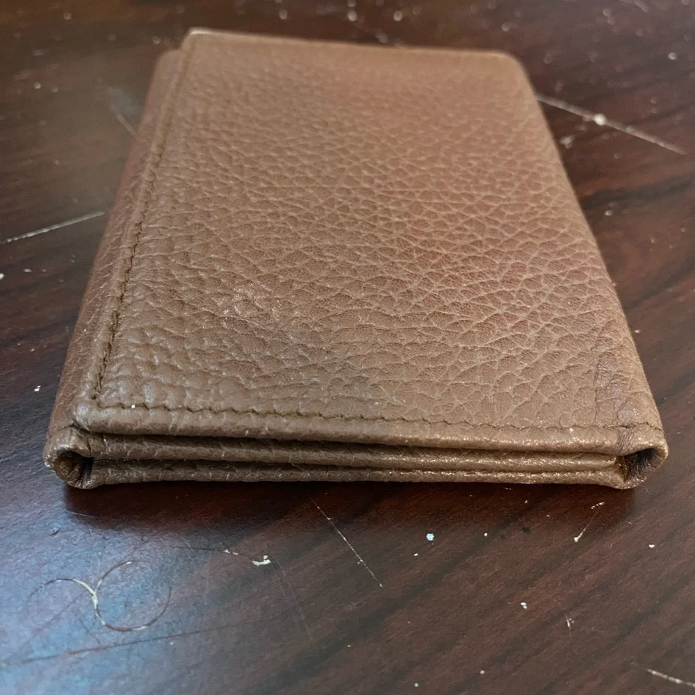 Avalon Tan Leather Money Clip